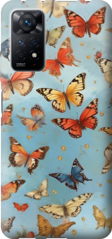Чехол на телефон "Бабочки",  №41